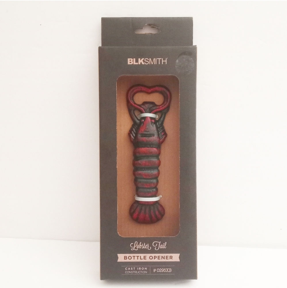 NEW BlkSmith Cast Iron Lobster Tail Bottle Opener